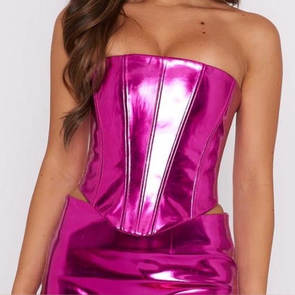 White Fox Boutique Tops - NWT White Fox Light Years Strapless Bustier
